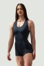 Комбинезон Nebbia One-Piece Workout Bodysuit 5″ GYM RAT Black 287