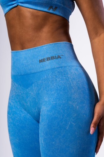 Легінси Nebbia Seamless High-Waist Leggings MAXIMUM PUSH-UP Blue 302