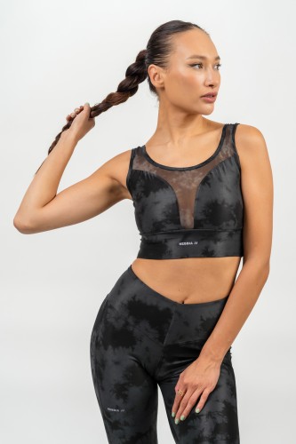 Топ Medium-Support Mesh Sports Bra IMPACT Black 478