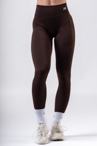 Леггинсы Nebbia High-Waist Push-Up Leggings POWER Dark Brown 888