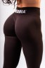 Леггинсы Nebbia High-Waist Push-Up Leggings POWER Dark Brown 888
