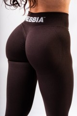 Леггинсы Nebbia High-Waist Push-Up Leggings POWER Dark Brown 888