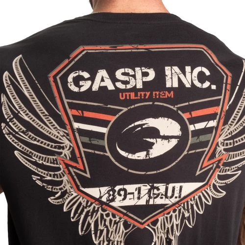 Футболка GASP Utility Street Tee 221041 Washed Black