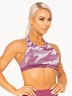 Топ Ryderwear Camo Seamless Sports Bra Burgundy