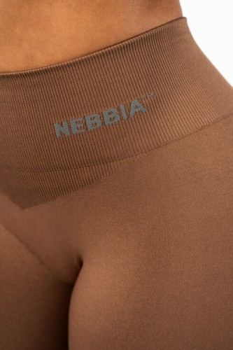 Легінси Nebbia Seamless High-Waist Leggings MAXIMUM PUSH-UP Brown 302