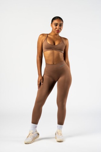 Легінси Nebbia Seamless High-Waist Leggings MAXIMUM PUSH-UP Brown 302