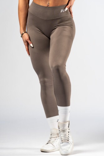 Леггинсы Nebbia High-Waist Push-Up Leggings POWER Light Brown ASH 888