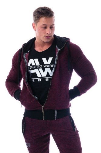 Спортивная кофта NEBBIA AW Bordeaux 109