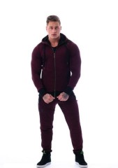 Спортивная кофта NEBBIA AW Bordeaux 109