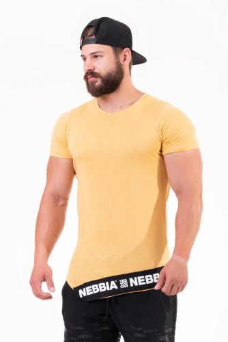 Футболка Nebbia Be Rebel T-shirt 140 Mustard