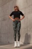 ЛЕГIНСИ ECO CAMO GREEN MESH LEGGINGS "BREATHE" CAMO GREEN 400