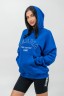 Худи Nebbia Branded Oversized Hoodie Gym Rat Blue 256
