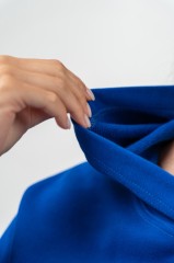 Худи Nebbia Branded Oversized Hoodie Gym Rat Blue 256