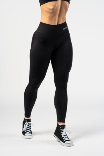Легінси Nebbia Seamless High-Waist Leggings MAXIMUM PUSH-UP Black 302