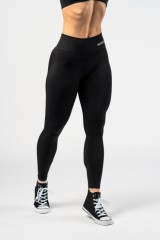 Леггинсы Nebbia Seamless High-Waist Leggings MAXIMUM PUSH-UP Black 302