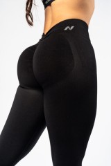 Леггинсы Nebbia Seamless High-Waist Leggings MAXIMUM PUSH-UP Black 302
