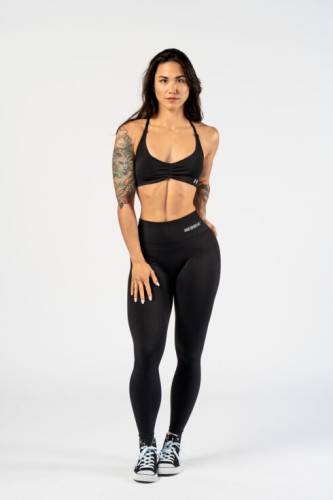 Легінси Nebbia Seamless High-Waist Leggings MAXIMUM PUSH-UP Black 302