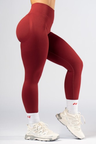 Леггинсы Nebbia High-Waist Push-Up Leggings POWER Red 888