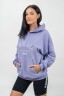 Худи Nebbia Branded Oversized Hoodie Gym Rat Light Purple 256