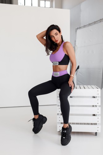 Леггинсы High Waisted Designer Leggings SIGNATURE Black 463