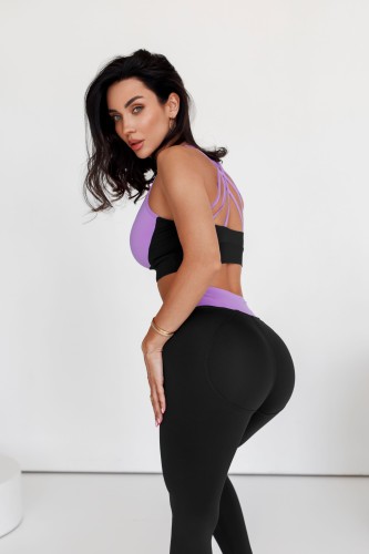 Леггинсы High Waisted Designer Leggings SIGNATURE Black 463