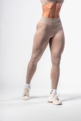 Леггинсы Nebbia High Waisted Push-Up Leggings TOTALLY SEAMLESS Cream 303