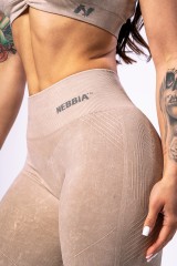 Леггинсы Nebbia High Waisted Push-Up Leggings TOTALLY SEAMLESS Cream 303