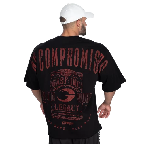 Футболка GASP NC Iron Tee 221081 Black/Red