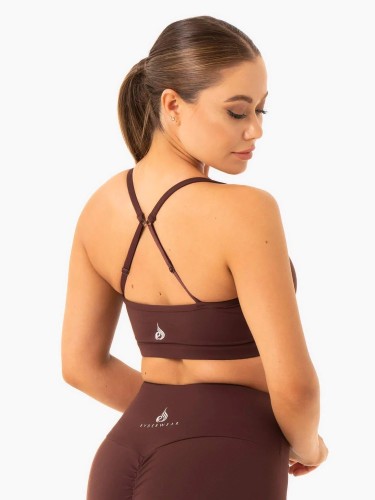 Топ Staples Sports Bra - Chocolate