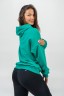 Худи Nebbia Branded Oversized Hoodie Gym Rat Green 256