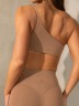 Топ Ryderwear Empower One Shoulder Sports Bra - Mocha