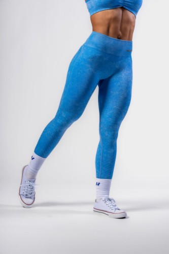Легінси Nebbia High Waisted Push-Up Leggings TOTALLY SEAMLESS Blue 303