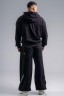 Спортивная кофта Nebbia Zipper Hoodie with Embroidery PRIMAL Black 884