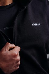 Спортивная кофта Nebbia Zipper Hoodie with Embroidery PRIMAL Black 884