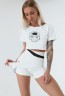 Топ Fitzona White Tee Short Sleeve