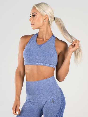 Топ Ryderwear Seamless Sport Bra Blue