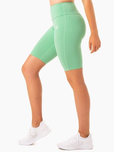 Шорты Staples Scrunch Bum Bike Shorts - Neomint