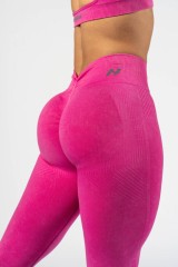 Леггинсы Nebbia High Waisted Push-Up Leggings TOTALLY SEAMLESS Pink 303