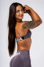 Топ Nebbia Lift-Up Sports Bra FLOW SEAMLESS Dark Grey 495