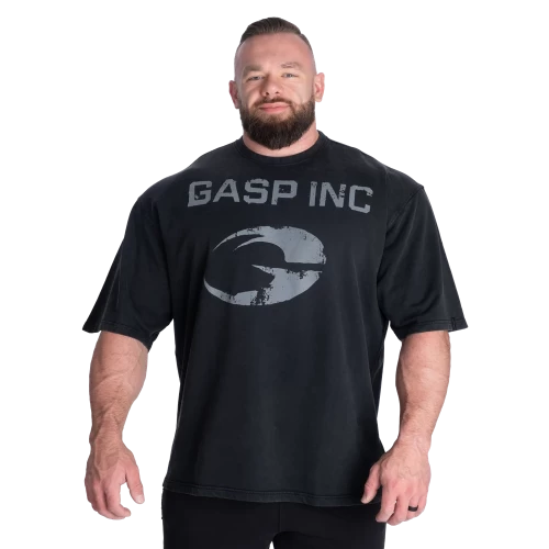 Футболка GASP 89 Terry Iron Tee 221082 Washed Black