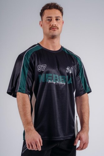 Футболка Nebbia Oversized Jersey T-Shirt '97 PRIMAL Black 885
