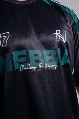 Футболка Nebbia Oversized Jersey T-Shirt '97 PRIMAL Black 885