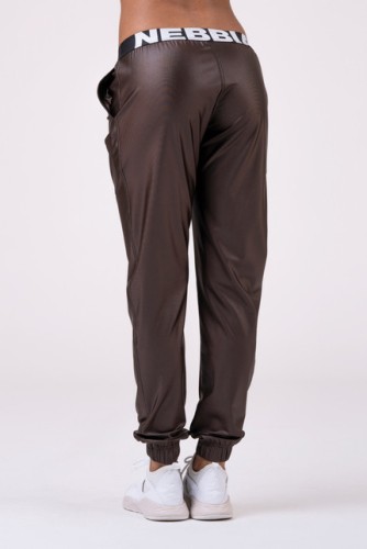 Штаны NEBBIA SPORTS DROP CROTCH PANTS 529 Brown