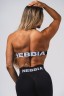Топ Nebbia Lift-Up Sports Bra FLOW SEAMLESS Black 495