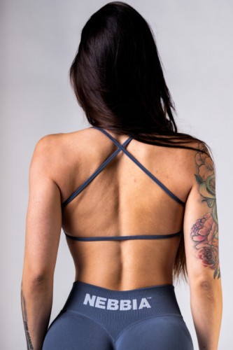 Топ Nebbia Open-Back Sports Bra POWER Grey 890