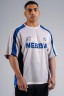 Футболка Nebbia Oversized Jersey T-Shirt '97 PRIMAL Cream 885