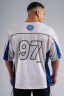 Футболка Nebbia Oversized Jersey T-Shirt '97 PRIMAL Cream 885