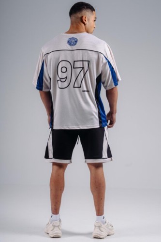 Футболка Nebbia Oversized Jersey T-Shirt '97 PRIMAL Cream 885