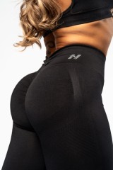Леггинсы Nebbia High Waisted Push-Up Leggings TOTALLY SEAMLESS Black 303