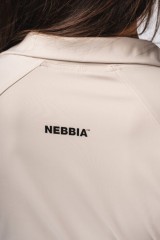 Олимпийка Deni x NEBBIA Fitness Zip Tracktop Cream 314